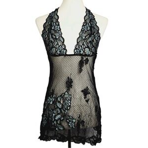 Fredericks of Hollywood Lace Lingerie Top Size Medium